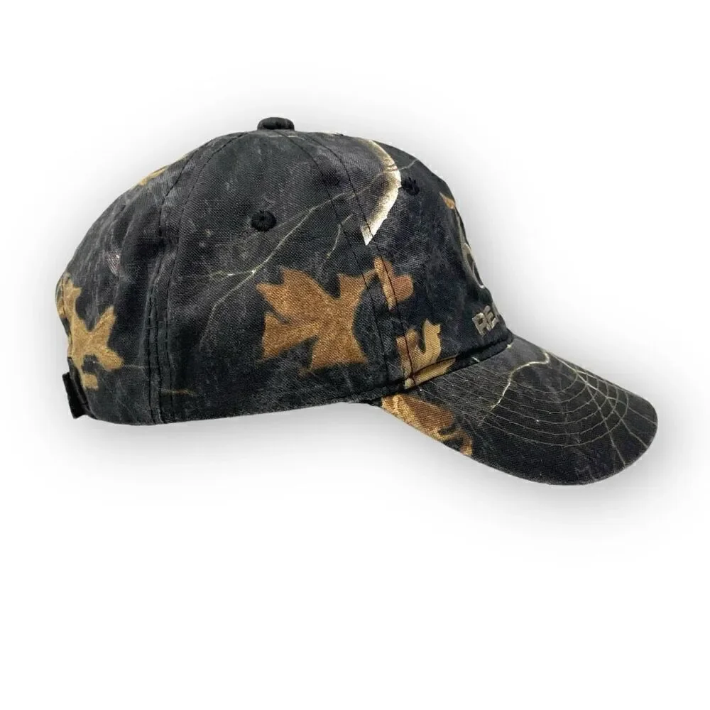 Outdoor Edge Realtree Antler Logo Hunting Camo Canvas Cap Hat Snapback OSFM Flaw